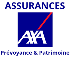 Logo Axa assurances prévoyance et patrimoine.